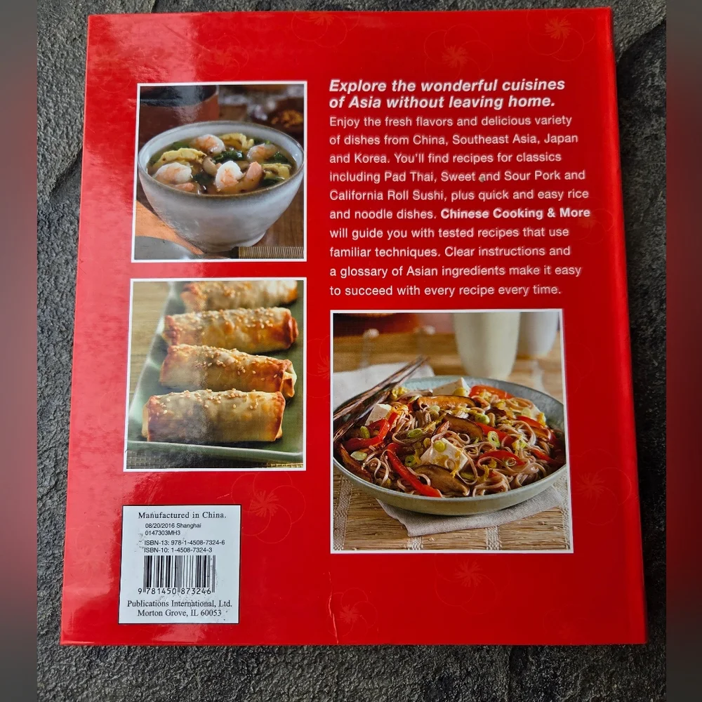 Chinese Cooking & More Cookbook Set